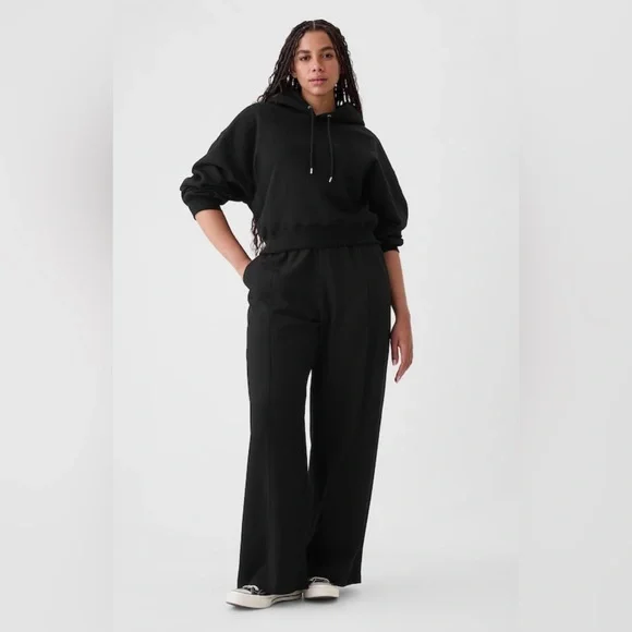 GAP Black Wide Leg Pants - Picture 6 of 9